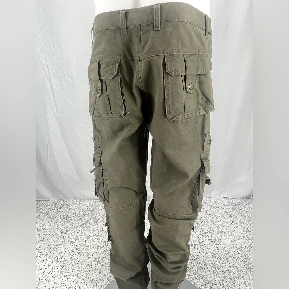 Men's Olive Cargo Pants